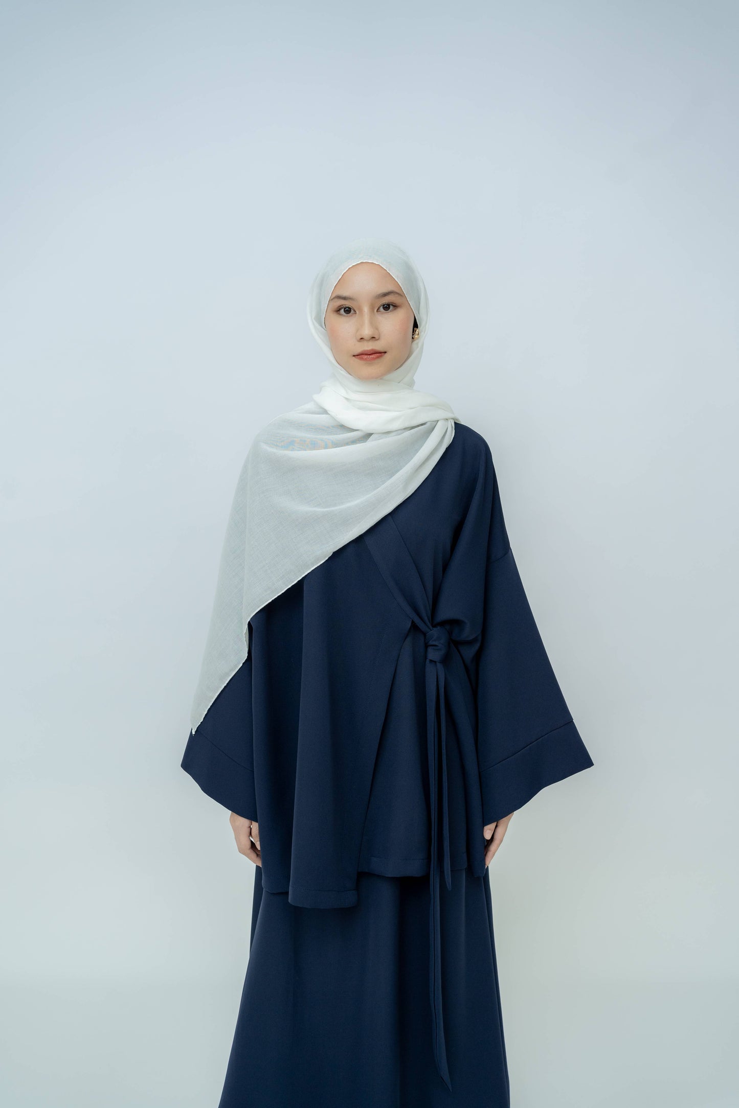 Kurung Hanbok V3 - Navy Blue