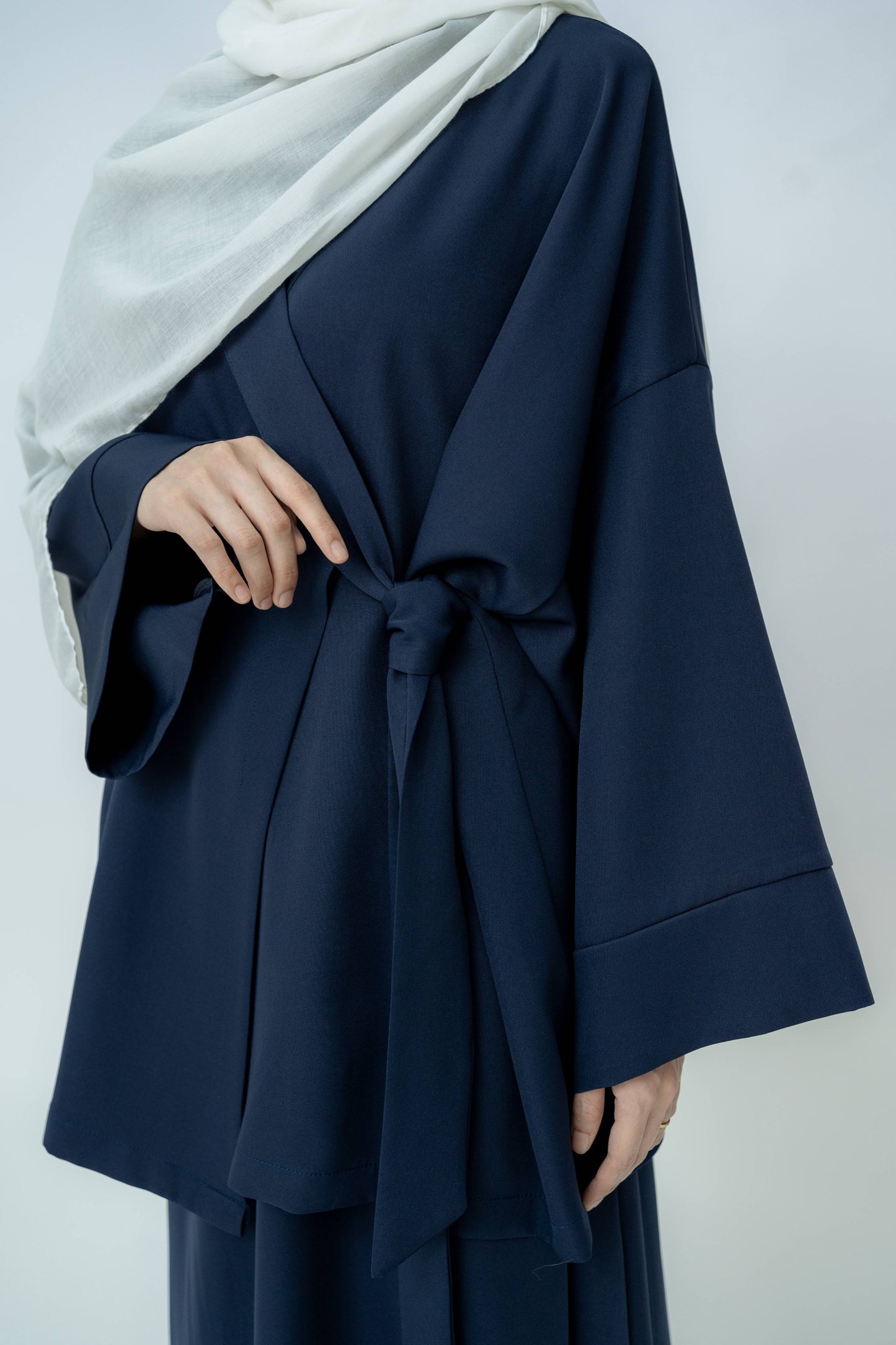 Kurung Hanbok V3 - Navy Blue