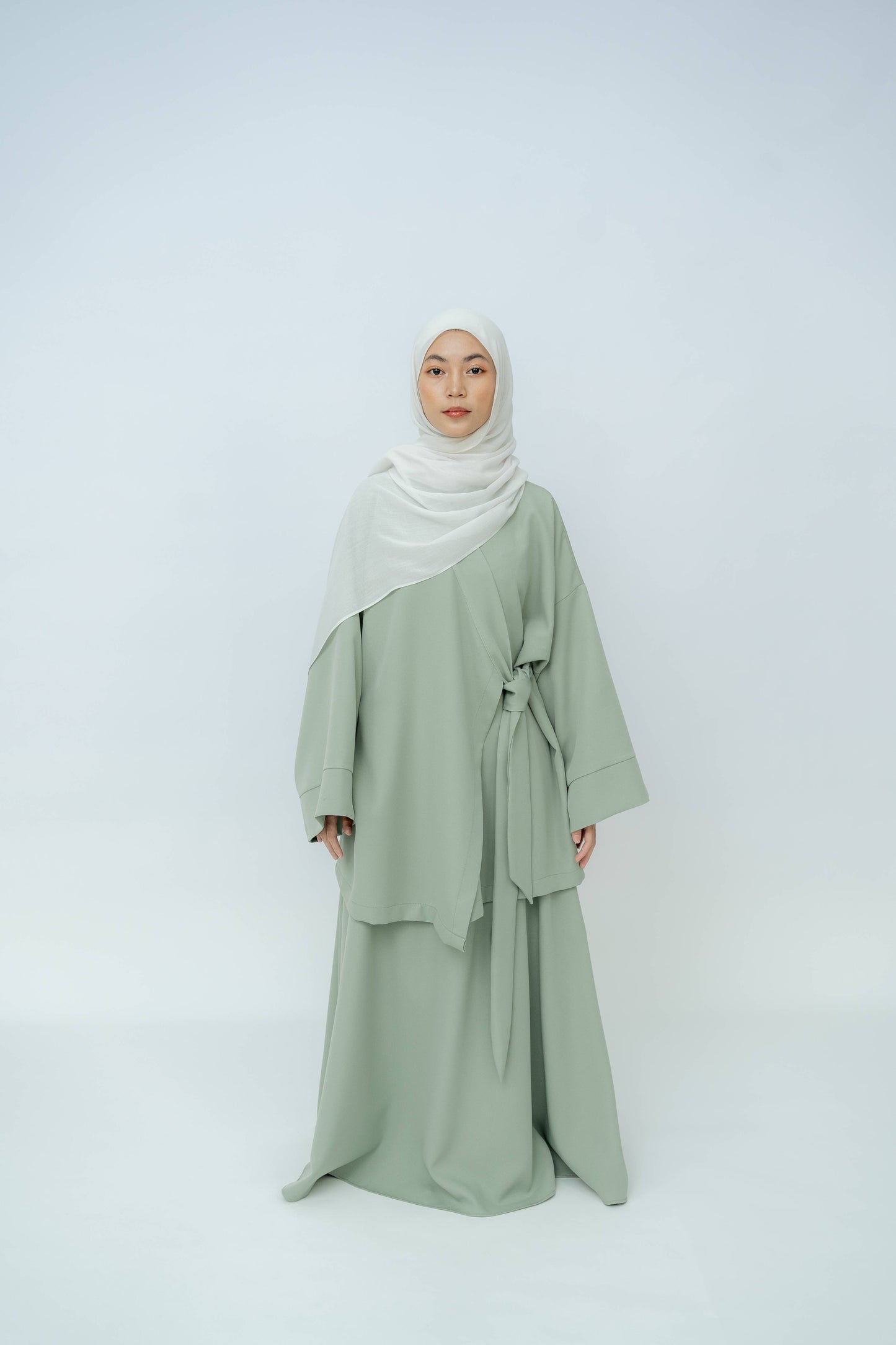 Kurung Hanbok V3 - Sage Green