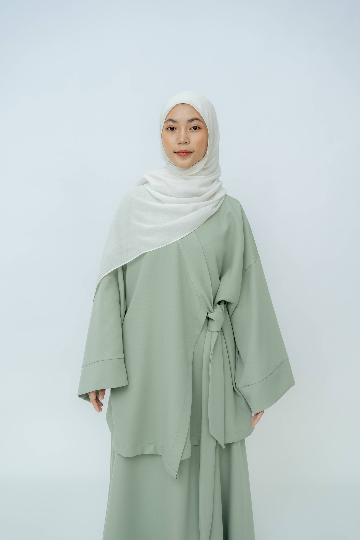 Kurung Hanbok V3 - Sage Green