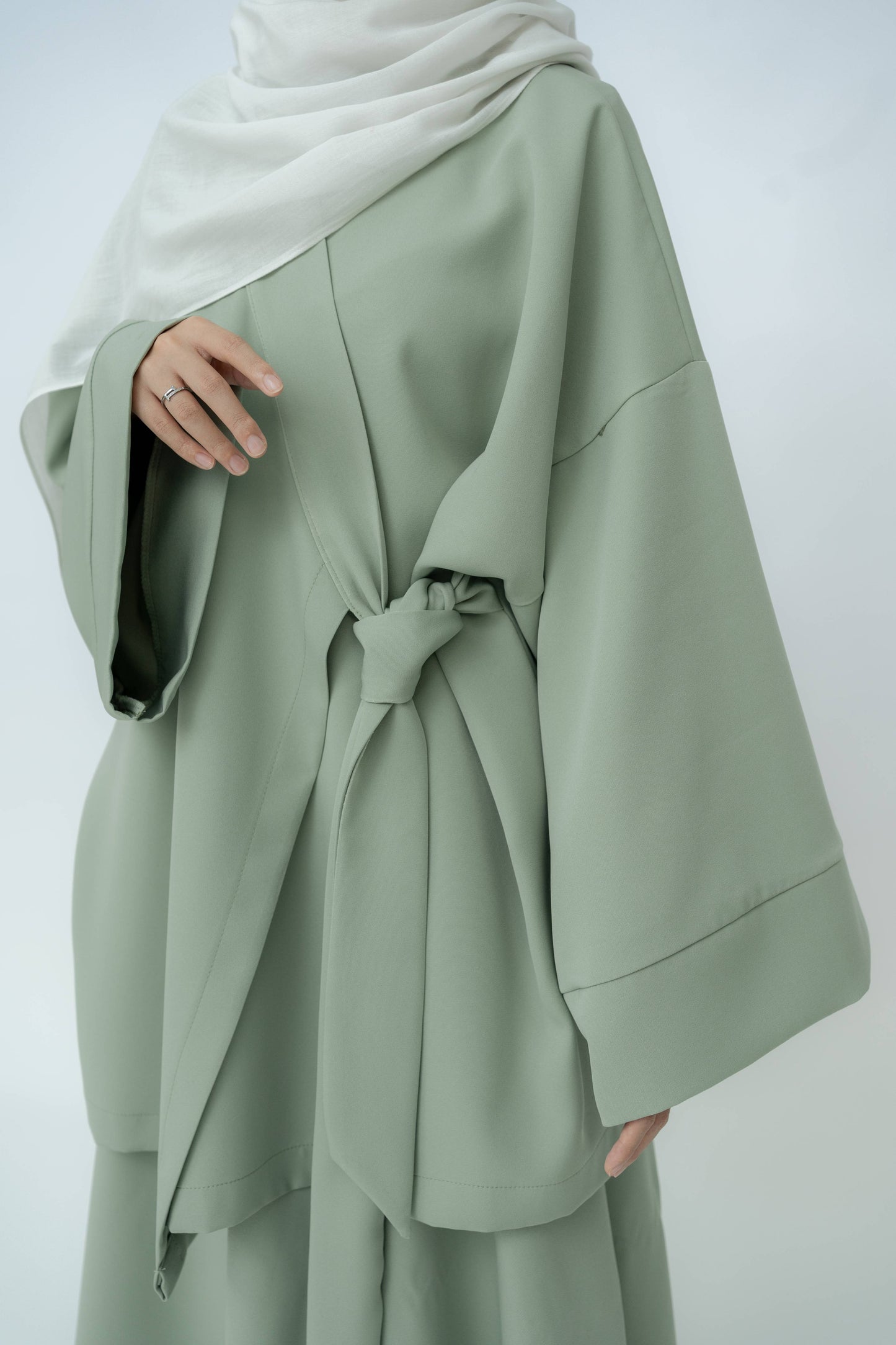 Kurung Hanbok V3 - Sage Green