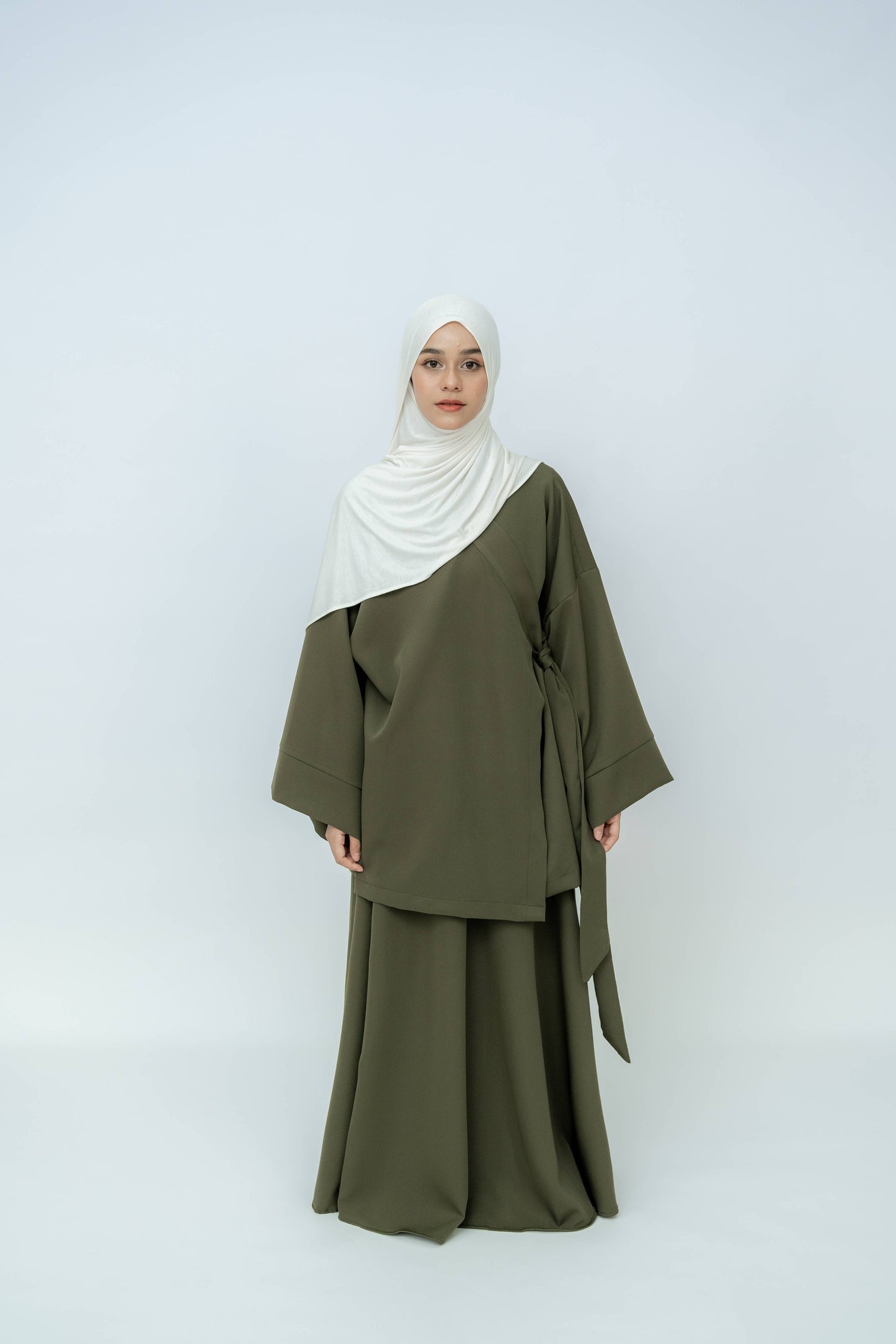 Kurung Hanbok V3 - Olive