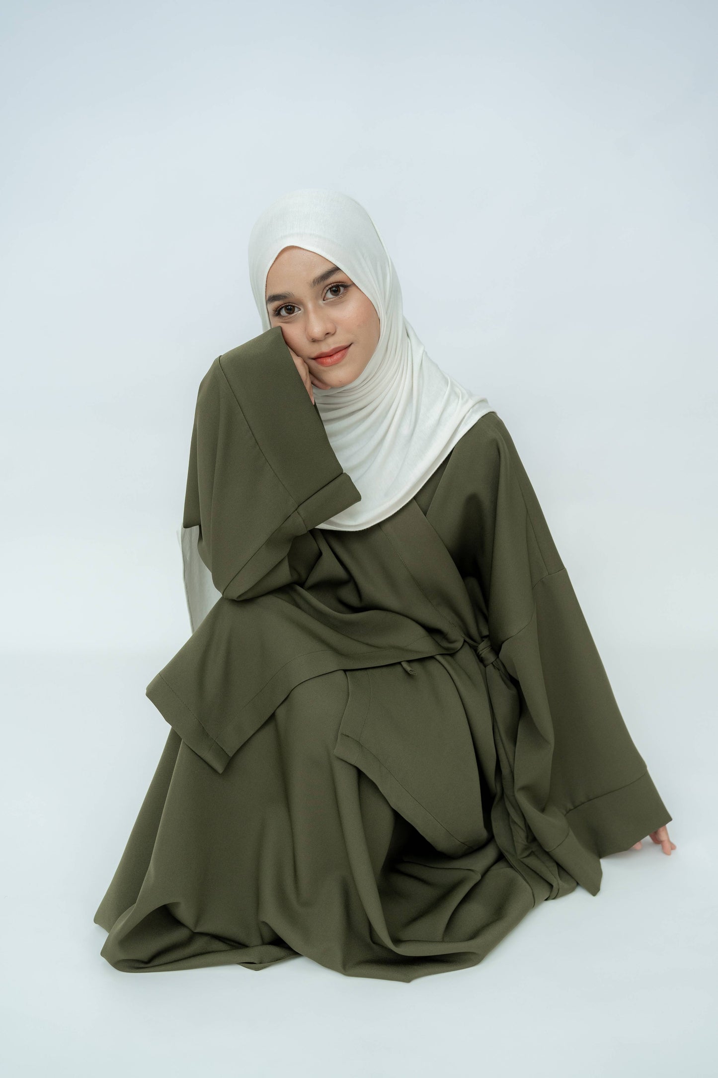 Kurung Hanbok V3 - Olive