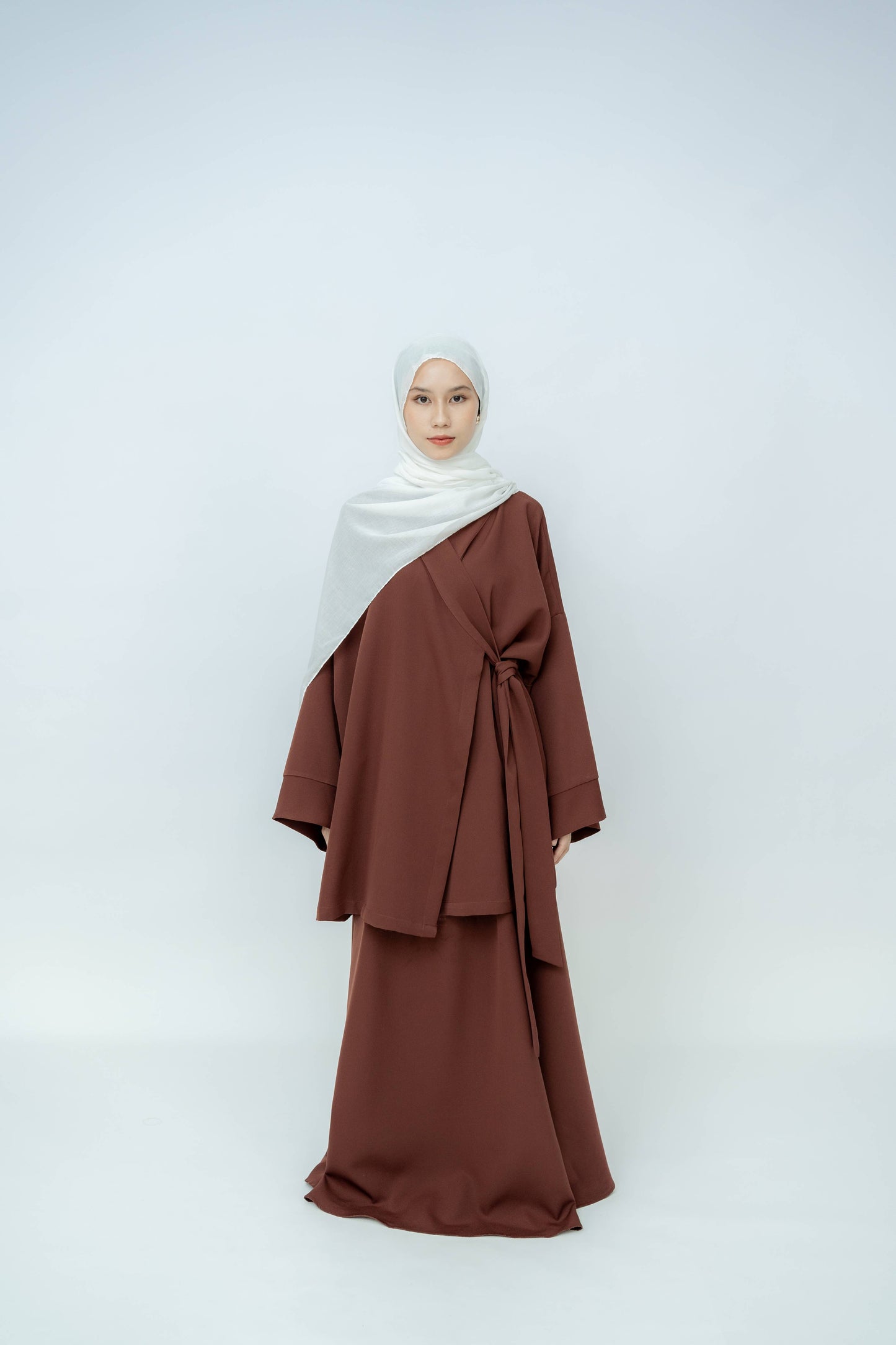 Kurung Hanbok - Dark Chocolate