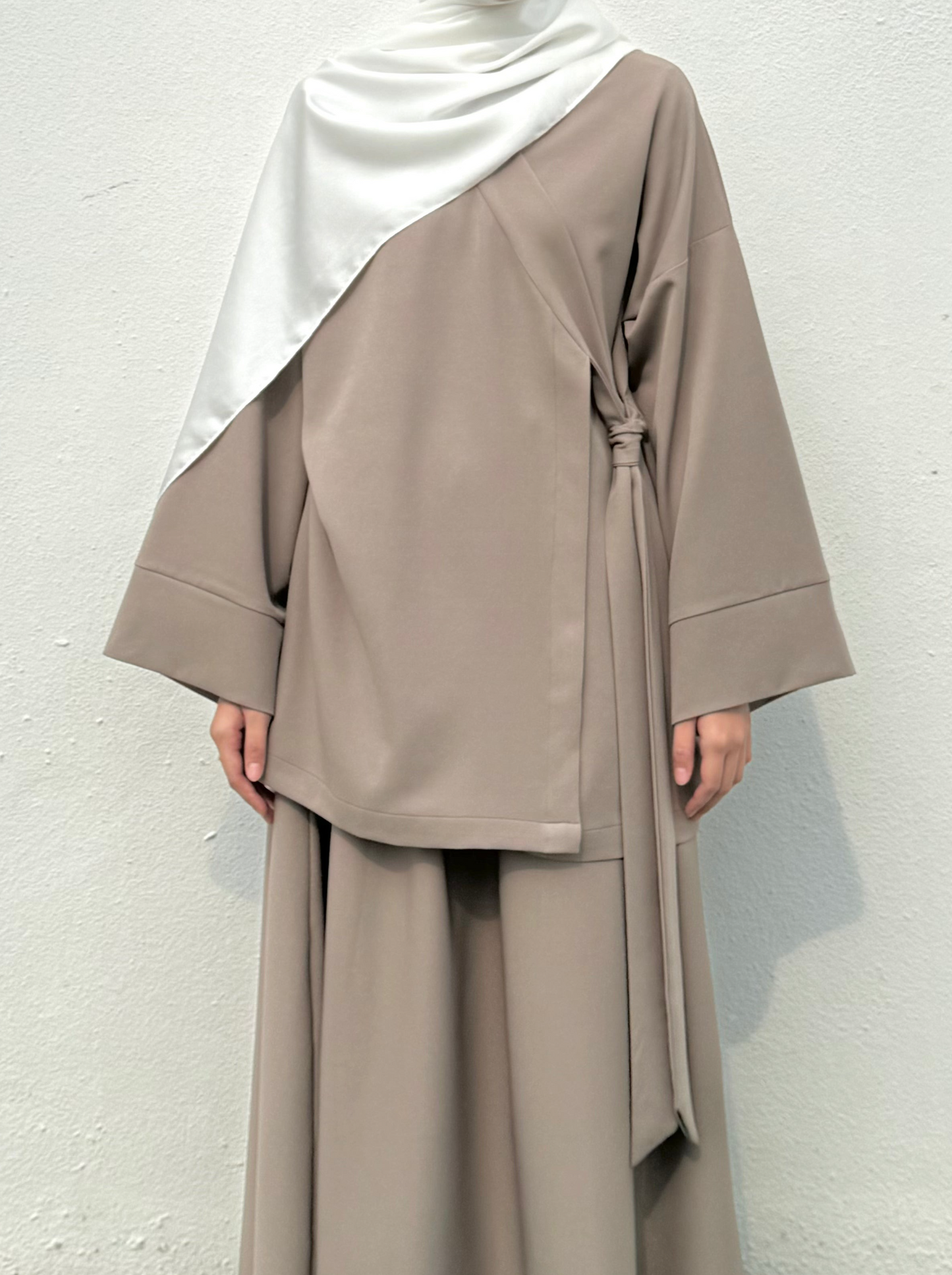 Kurung Hanbok V3 - Taupe